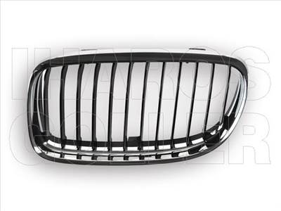 BMW 3 2008-2011 E90/E91 - Hűtődíszrács bal króm-fekete