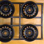 Citroen C1-Toyota Aygo-Peugeot 107(5736)KFZ4940 Porfestett 14" 4x100 lemezfelni 