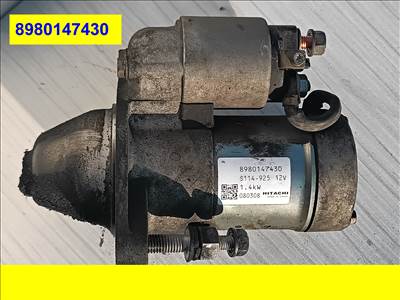 Opel Astra H, Opel Zafira B, Opel Astra G önindító opel 1.7 dieselekhez 8980147430