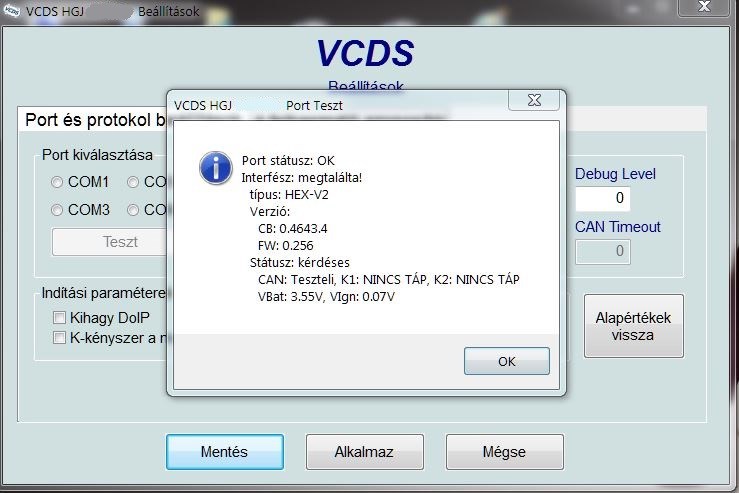 HEX-V2 VCDS interface hibakód olvasó 1995-2026 ARM 25.3 frissíthető 2. kép