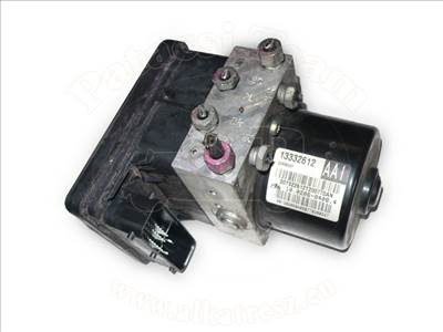 Opel Astra J 2009-2018 - ABS hidraulikus egység, vezérlőegységgel, elektromos szervokormányhoz, -10, jelölés: AA1