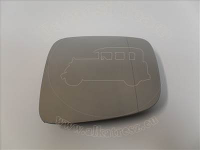 VW T5 2003-2009 Caravelle/Multivan - Tükörlap cserélhető bal, domború, aszf., fűthető