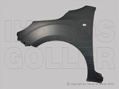 Mercedes Citan 2012-2021 W415 - Első sárvédő bal, oldalvillogós (műanyag)