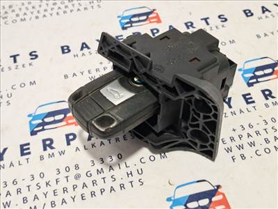 BMW E90 E91 E92 E93 gyújtáskapcsoló kulcs ház gyújtáskapcsoló kulcs szett zár távirányító gyújtózárja - jobbkormányos - kulccsal