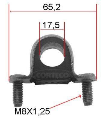 Stabilizátor szilent CORTECO 80000017 for FIAT