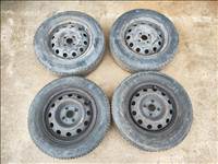 Hyundai I20 4x100 lyukosztású 14" használt lemezfelni, rajta 175/70 kopott gumi 