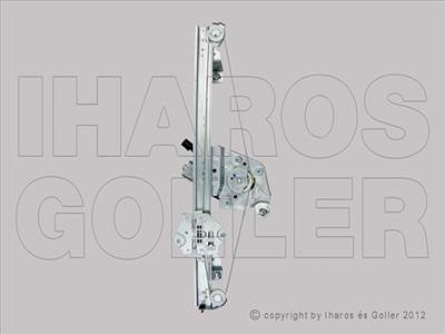 Dacia Duster 2010-2013 - Ablakemelő (motoros) jobb első (2 pólusú)