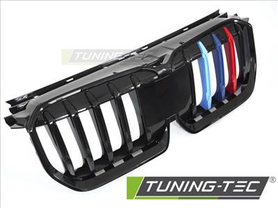 BMW X1 U11 (22-) FÉNYES FEKETE TRI-COLOUR Tuning-Tec Hűtőrács