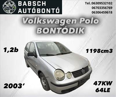 Volkswagen Polo IV bontott alkatrészei