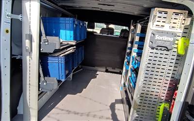 Sortimo járműberendezés ,raktér polcrendszer ,szerszám böröndökkel