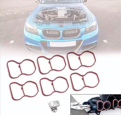 BMW N57 N57N N57S szívósor tengely dugó+tömítések,  E90 E91 E92 E93 F10 F11 F07 E71 E70 F01 F02 F03 F04 F25 F26 F06 F12 F15 F16 F30 F31 F32 F33 F34 F3