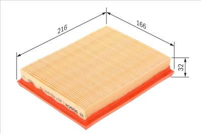 légszűrő BOSCH 1 457 433 306 for BMW, MINI