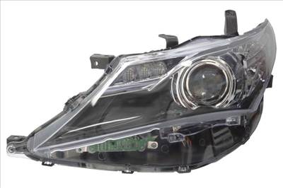 Toyota Auris E18 2012.09.01-2015.05.01 utángyártott új bal első fényszóró HIR2/LED (motoros) DEPO 8117002j61