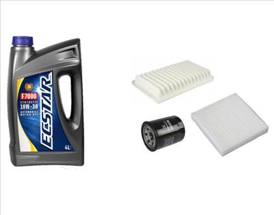 Suzuki Swift IV 2010.10-2017.05 olajcsere szett 1.2 benzin levegőszűrő, olajszűrő, pollenszűrő, Suzu