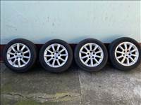  5x110 lyukosztású 16" használt Gyári alufelni, rajta 205/55 újszerű Vredestein nyári gumi gumi 