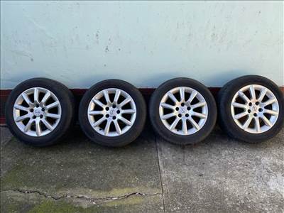  5x110 lyukosztású 16" használt Gyári alufelni, rajta 205/55 újszerű Vredestein nyári gumi gumi 