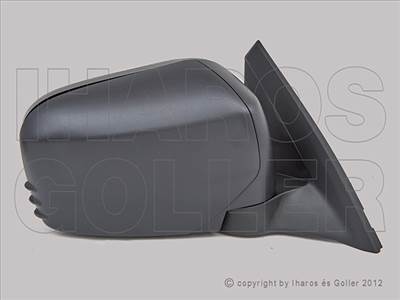 Mitsubishi L200 2005-2010 - Külső tükör jobb, kézi áll., domb., fekete
