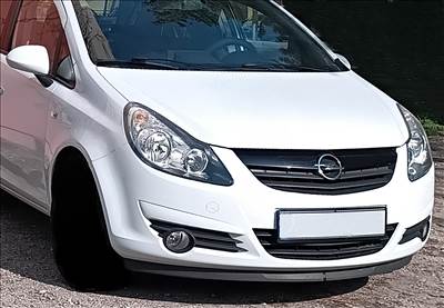 Opel Corsa D motorháztető motorházfedél fehér 0 rozsda hibátlan