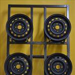 Toyota-Suzuki (3871)KFZ2420 Porfestett 13" 4x100 lemezfelni 