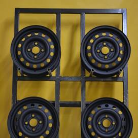 Toyota-Suzuki (3871)KFZ2420 Porfestett 13" 4x100 lemezfelni 