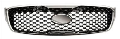 Kia Sorento 2014-2017 utángyártott új hűtődíszrács fényes fekete, króm kerettel 86350c5000