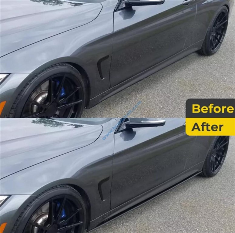 BMW E90 E91 E92 E93 küszöb spoiler / toldat 4. kép
