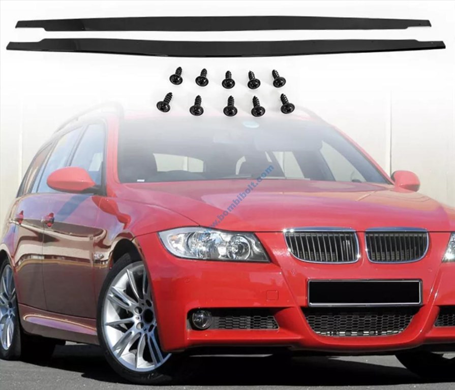 BMW E90 E91 E92 E93 küszöb spoiler / toldat 5. kép