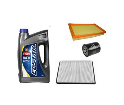 Suzuki Wagon R olajcsere szett 1.3 G13BB motorszám, levegőszűrő, olajszűrő, pollenszűrő, Suzuki gyár