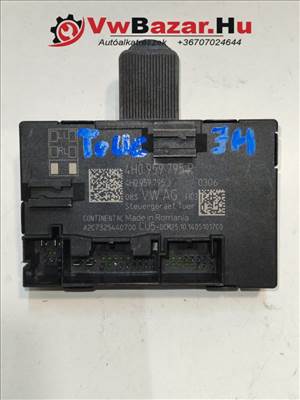 Komfortelekronika VW Touareg jobb hátsó ajtó vezérlő elektronika 4h0959795p 4H0959795P