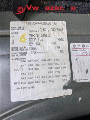 CGG Motor VW AUDI SEAT SKODA Cgg motorblokk hengerfejjel