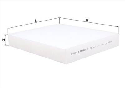 MAHLE LA 1138 - pollenszűrő FORD FORD AUSTRALIA FORD USA VW