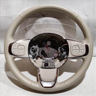 207886 Fiat 500 2015-2025  fehér színű kormánykerék 735633755