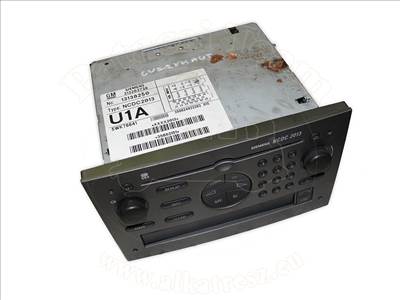 Opel Meriva A 2003-2010 - rádió, cd lejátszó, NAVI, NCDC 2013, faszénszín metál, -04