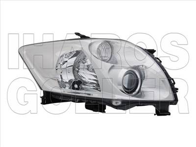 Toyota Auris 2007-2010 - FSZ H11/HB3 jobb króm házas, V-tip. (motorral) TYC