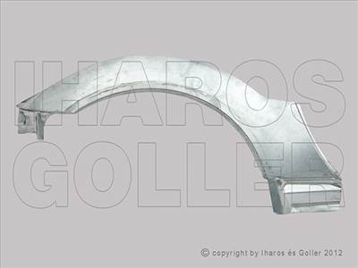 Mazda MX-5 2006-2008 - Hátsó sárvédő javítóív jobb