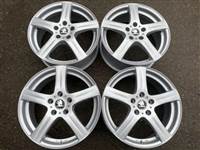 4db Enzo 17" Skoda - Seat - VW alufelni. (3597)