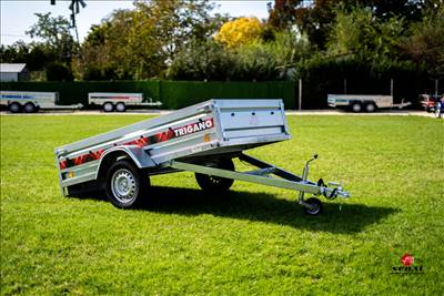 Csak márciusban akciós - új billenős utánfutó (233x132cm) - rendszámmal bruttó 506.000 Ft