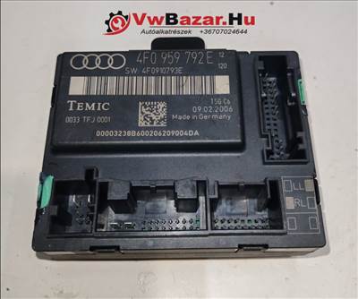 Komfortelekronika  Audi  A6 4F ajtó vezérlő elektronika 4f0959793e 4F0959793E