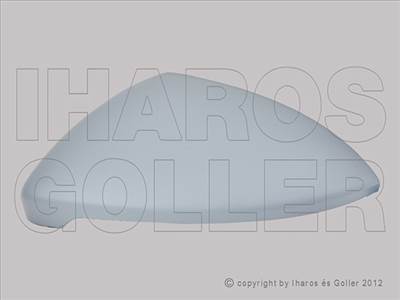 VW Golf VII 2012-2016 - Külső tükör borítás bal, alapozott