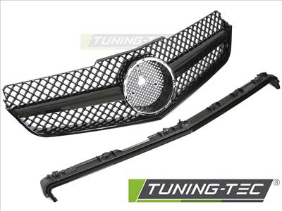 MERCEDES C207 / A207 (09-13) FÉNYES FEKETE SL STYLE Tuning-Tec Hűtőrács