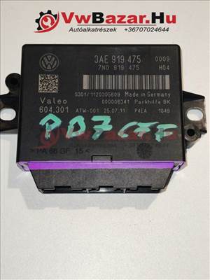 Parkradar vezérlő VW Passat B7 3ae919475 3AE919475