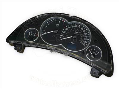 Opel Combo C 2001-2011 - műszeregység, benzin/gáz, kézi vagy easytronic váltóhoz, abs jelzőlámpához, MPH, jelölés: WY