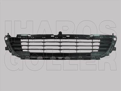 Citroen DS4 2011-2015 - Rács a lökhárítóba közép, külső fekete