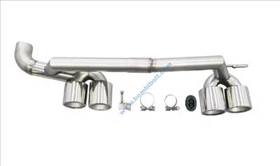 BMW E90 E91 E92 E93 M3 dupla kipufogóvég, rozsdamentes acél