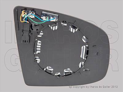BMW X6 2008-2014 E71 - VTL cserélhető bal, aszf., fűth., (4 pól. csatl.)