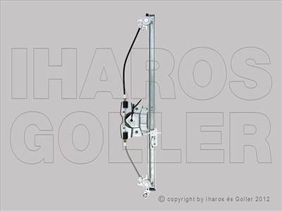 Nissan Primastar 2002-2006 - Ablakemelő motor nélkül bal első