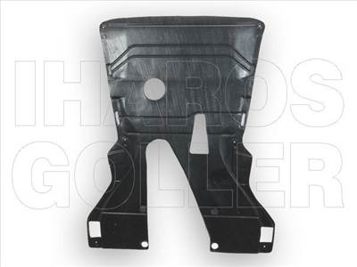 Renault Megane 1999-2002 - Alsó motorvédő lemez (ABS+PVC)