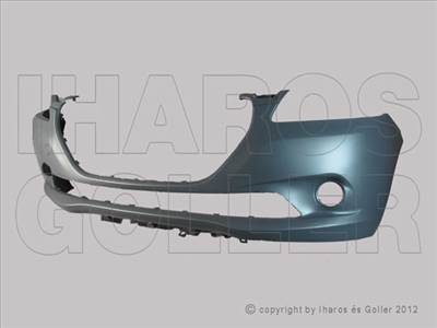 Peugeot 301 2013-2022 - Első lökhárító alapozott (rácsok nélkül) -17.01