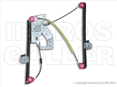 BMW 5 2000-2003 E39 - Ablakemelő jobb első, motor nélkül