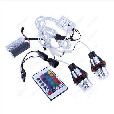 BMW színváltós RGB Angel Eyes izzó , E39 E53 E60 E63 E65 E83